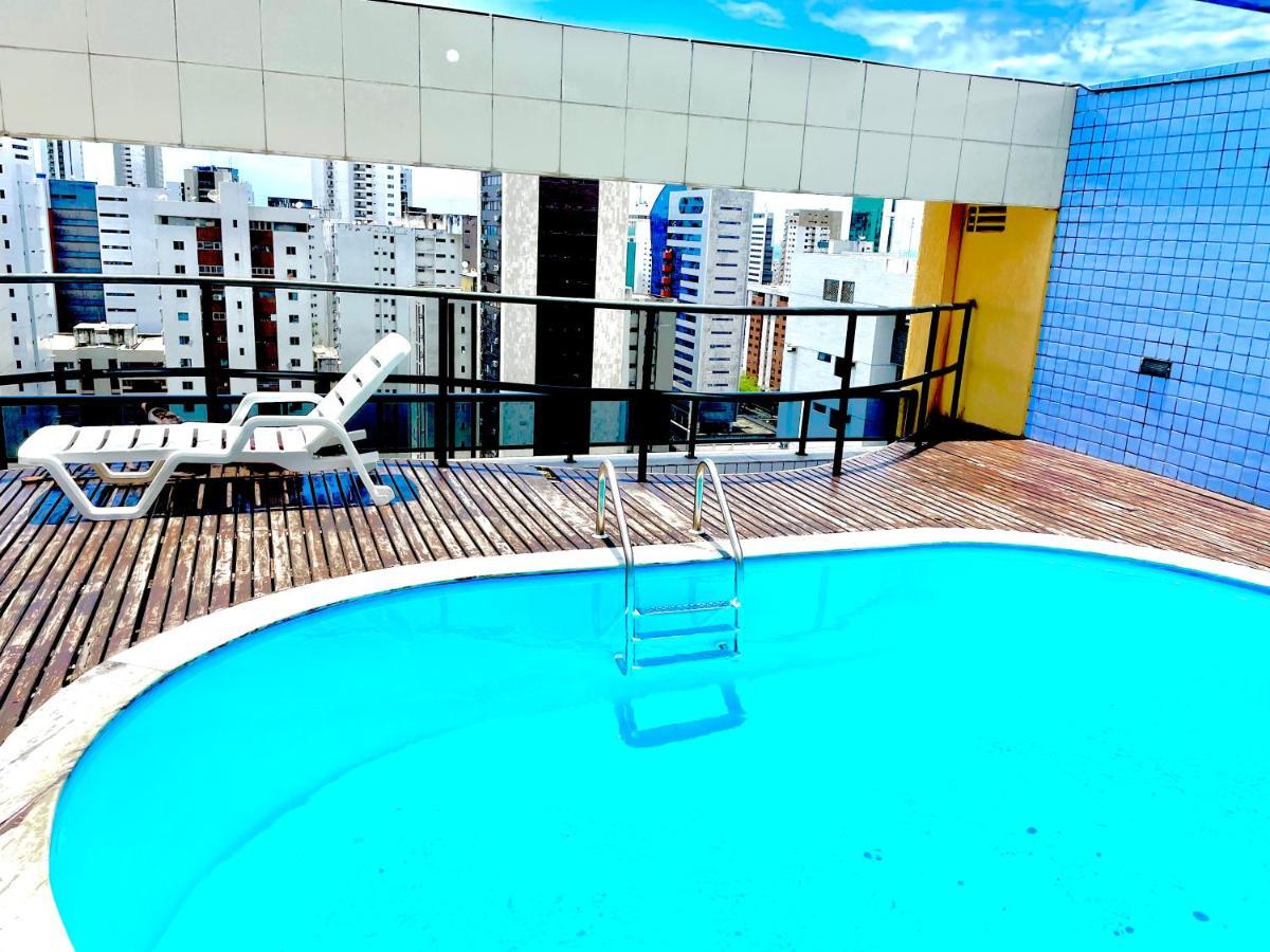 Flat perfeito no coração de Boa Viagem Apartamento Recife Exterior foto