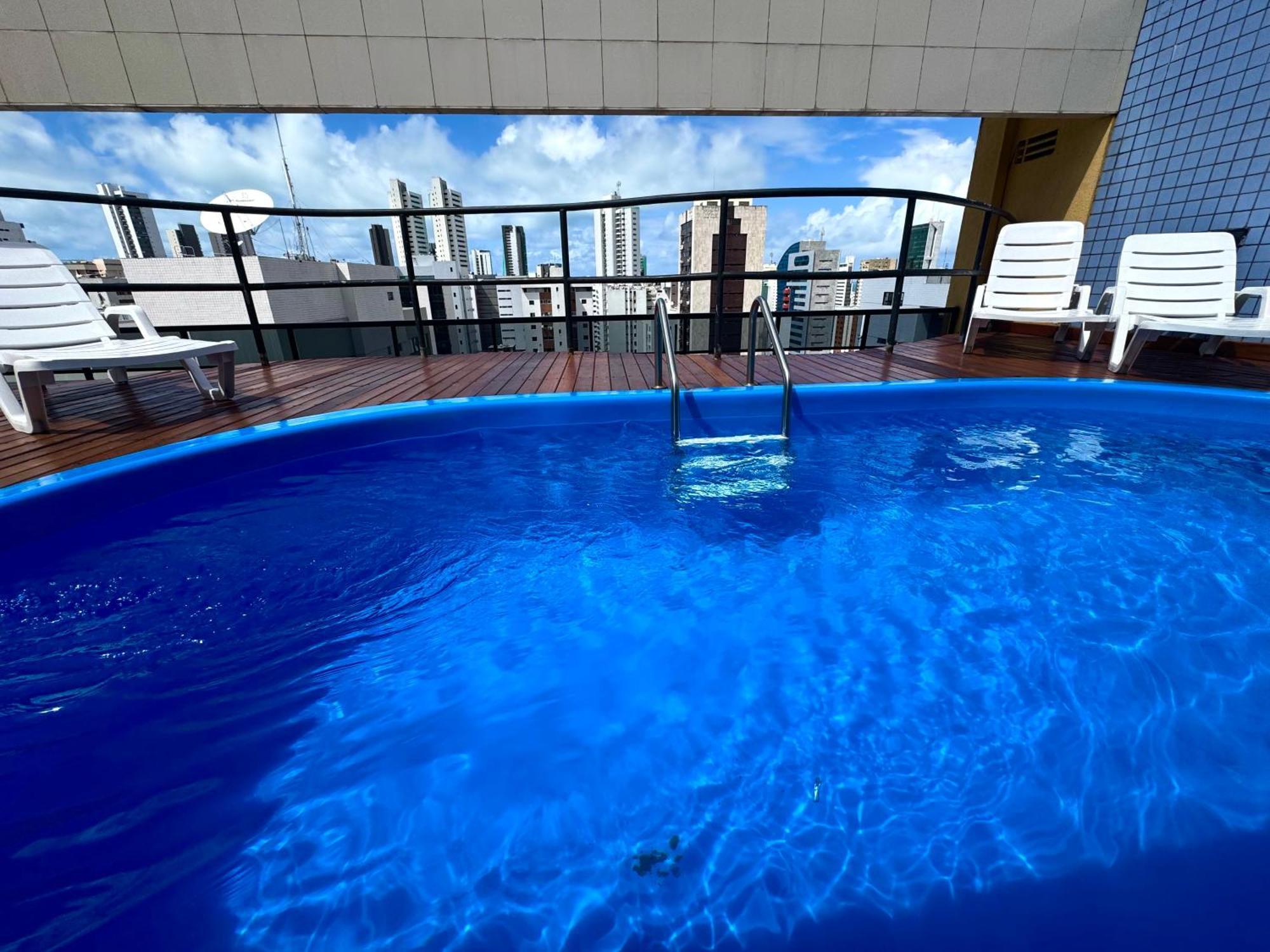 Flat perfeito no coração de Boa Viagem Apartamento Recife Exterior foto